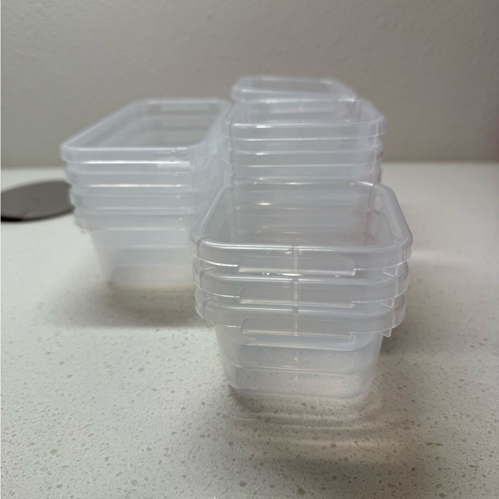 Clear Plastic Storage Containers